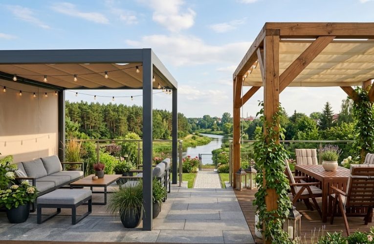 Pergole lamelowe w nowoczesnej architekturze: Poznaj kluczowe trendy i rozwiązania bioklimatyczne